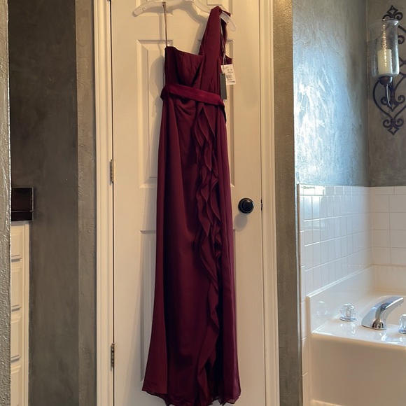 Vera Wang “White” Bridesmaid Dress - Picture 3 of 7